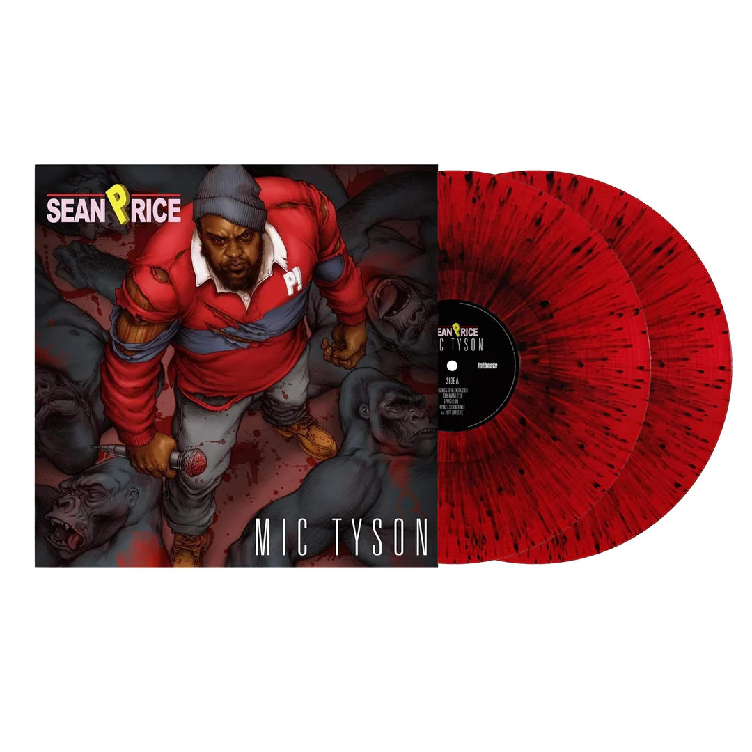 Sean Price - Mic Tyson 2LP (Red & Black Splatter)