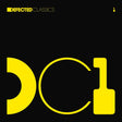 Defected Classics logo with yellow letters on a black background