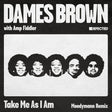 Album cover with black and white illustration of five faces and text about Dames Brown and Amp Fiddler.