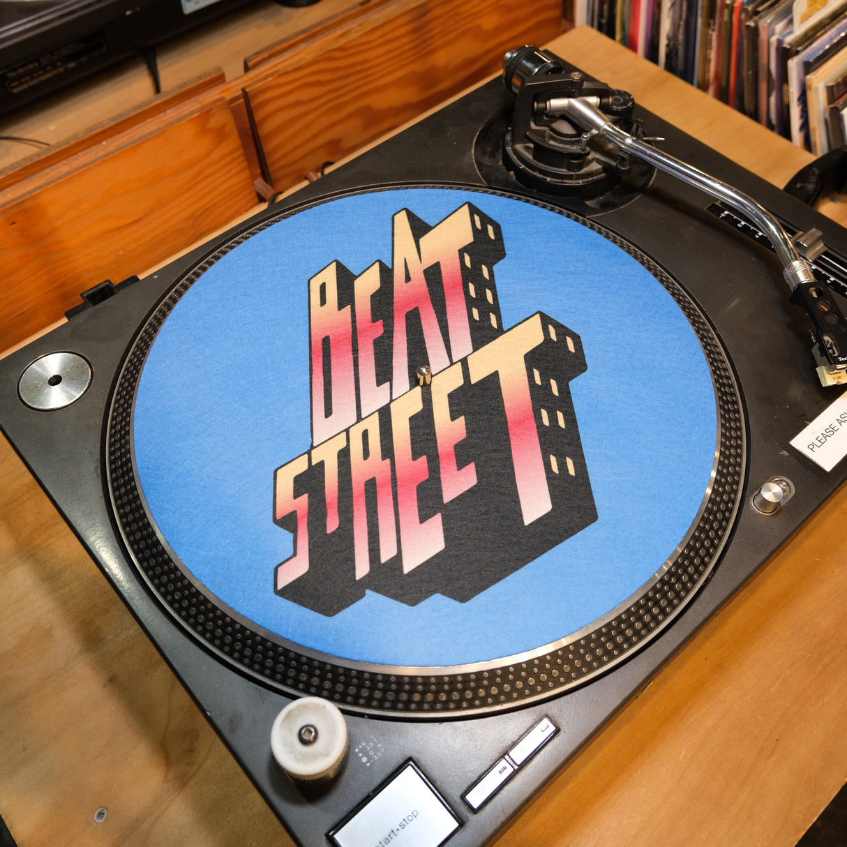 Beat Street Slipmat - Movie Logo Blue
