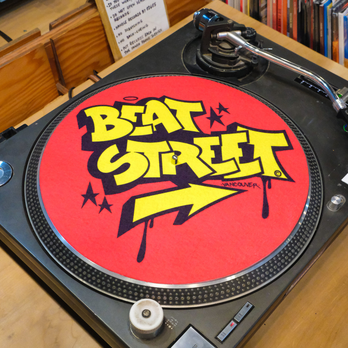 Beat Street Slipmat x Enter156 - Red