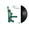 Vinyl record with a stylized depiction of the Statue of Liberty on the cover