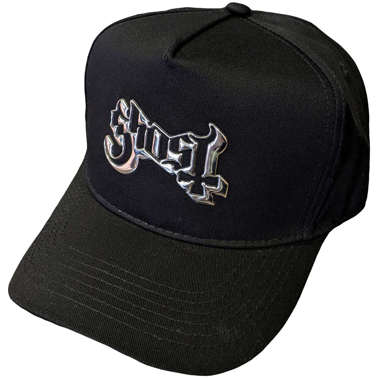 Ghost Unisex Baseball Cap - Logo (Sonic Silver)