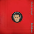 Red album cover with a circular cutout featuring a person's face, labeled 'Gary Numan Telamon'.