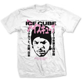 Ice Cube Unisex T-Shirt - Beanie Kanji (Back Print)