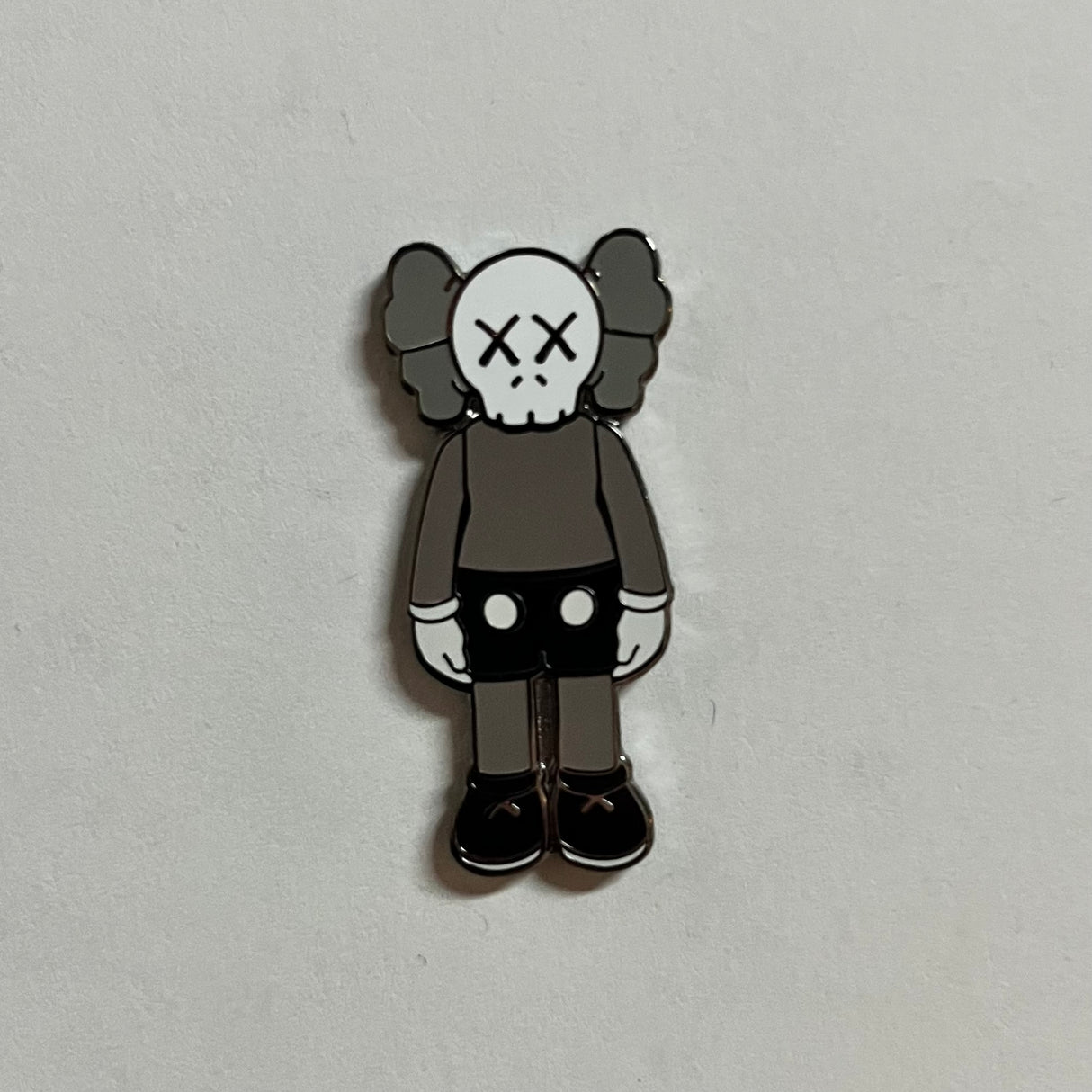 Hypebeast Kaws Pin Earth Tone Hard Enamel Pin