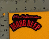 The Infamous Mobb Deep black and red Patch