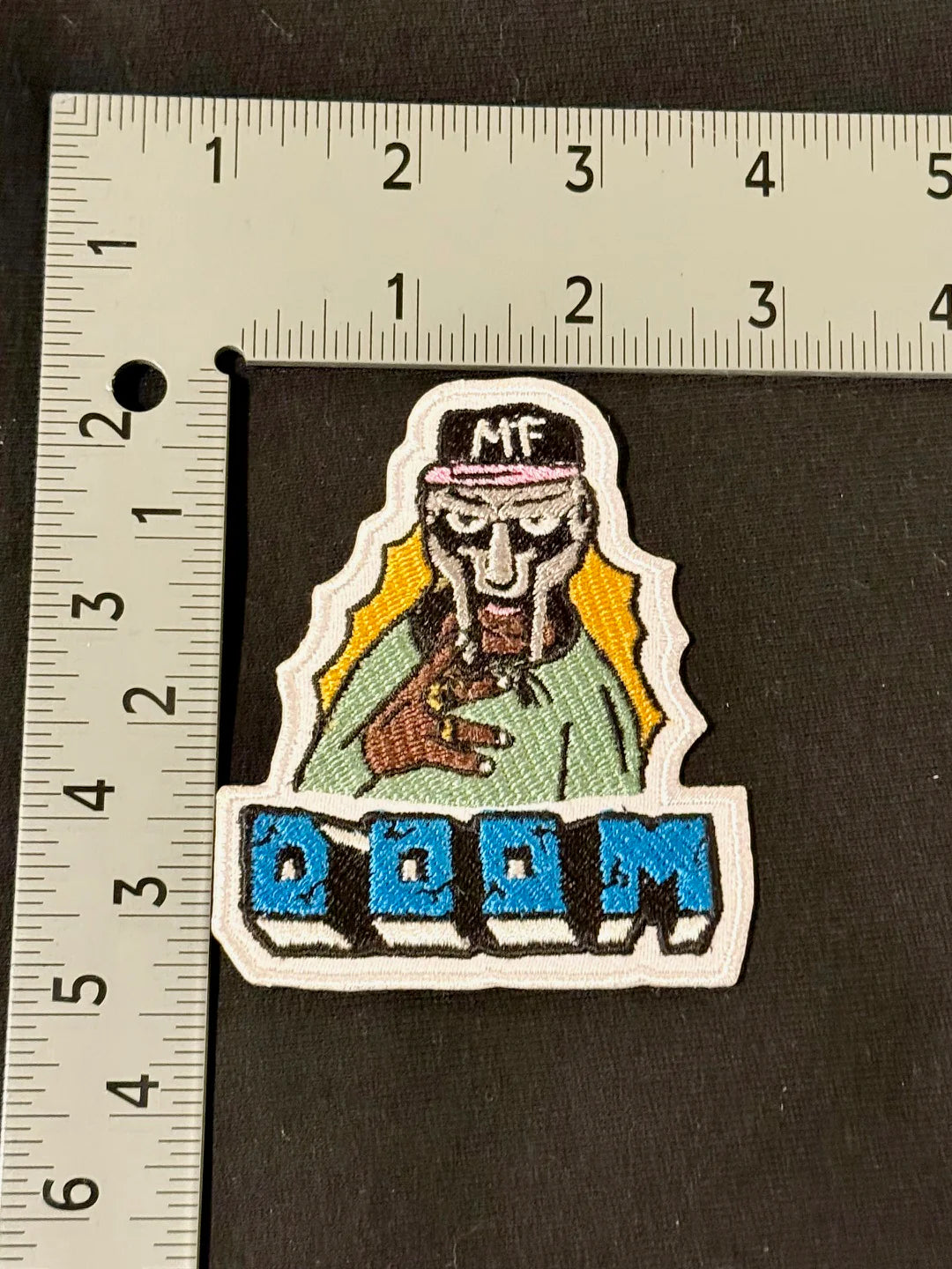 MF Doom Patch (drawing)