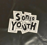 Sonic Youth Patch - White
