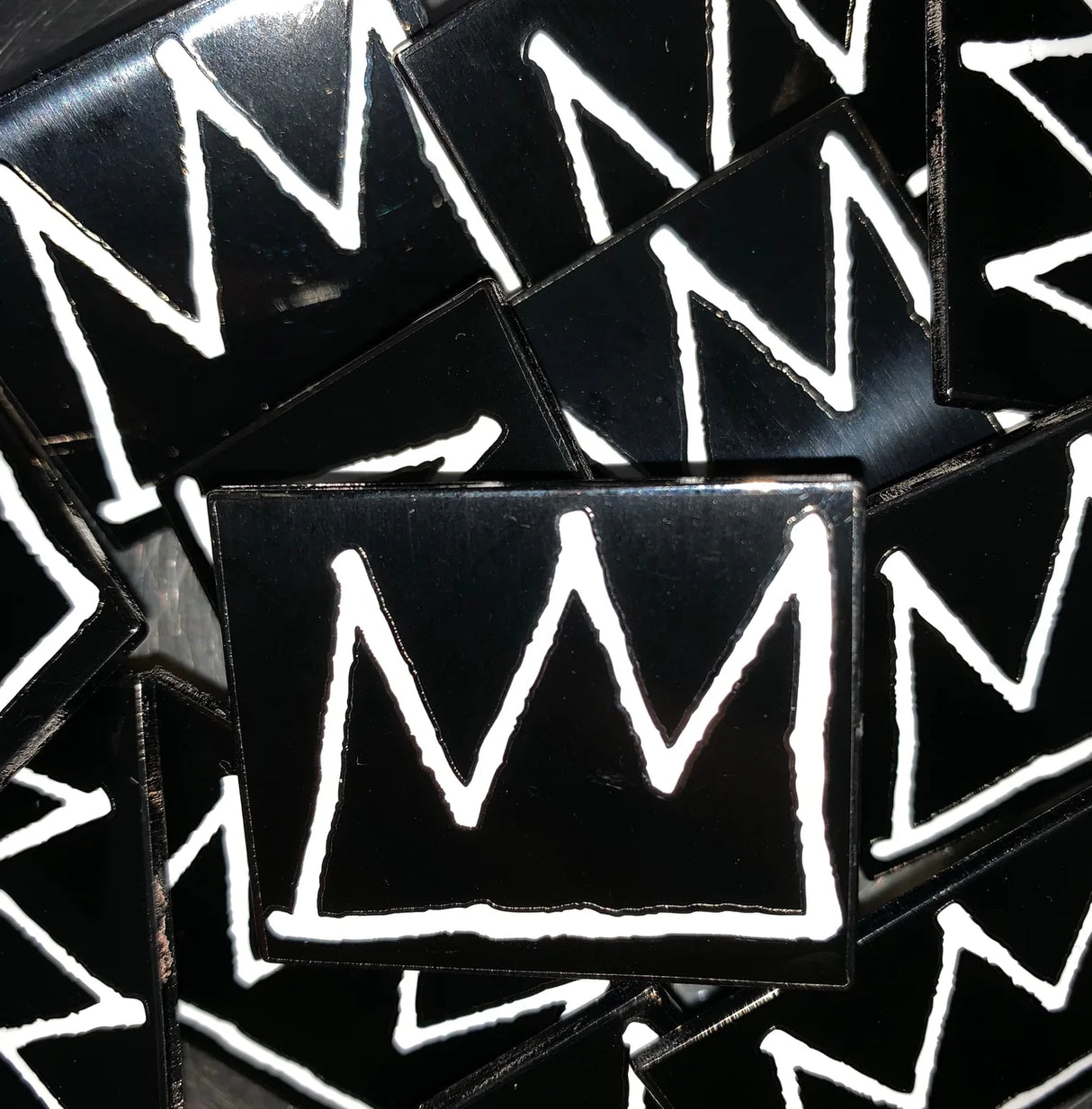Basquiat Crown Pin