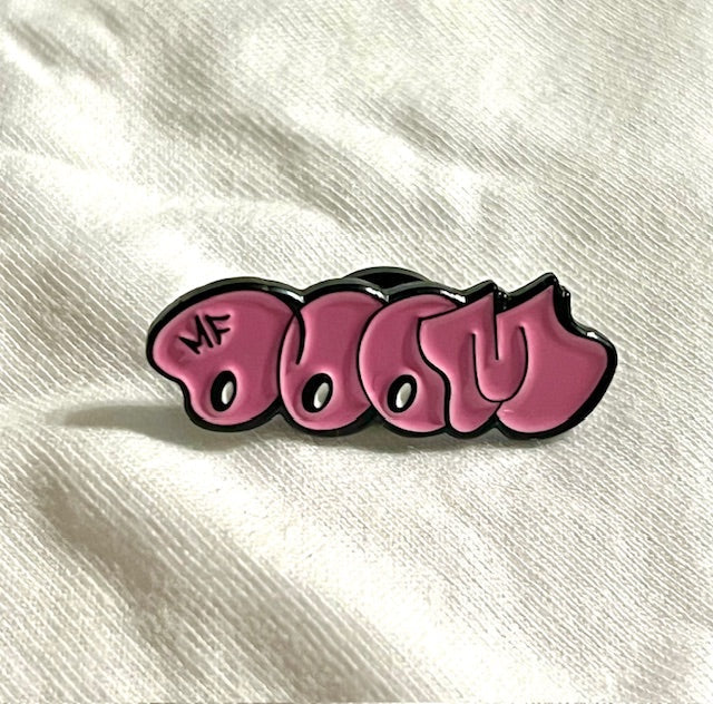 MF Doom Pin (Pink Bubble)