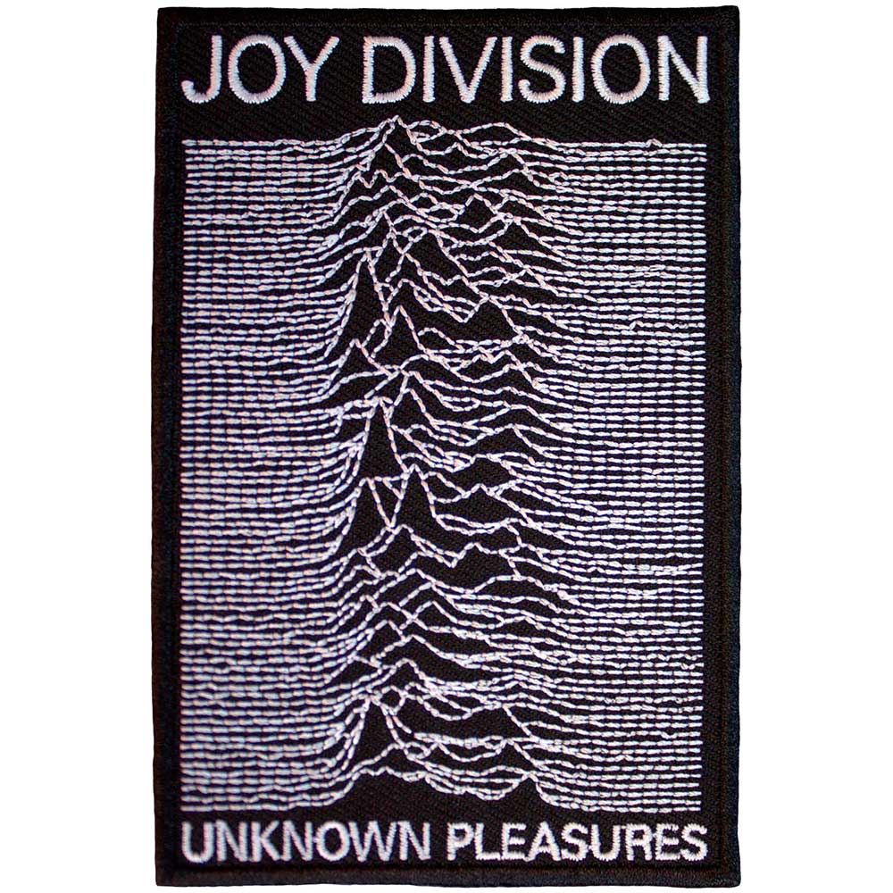 Joy Division Woven Patch - Unknown Pleasures