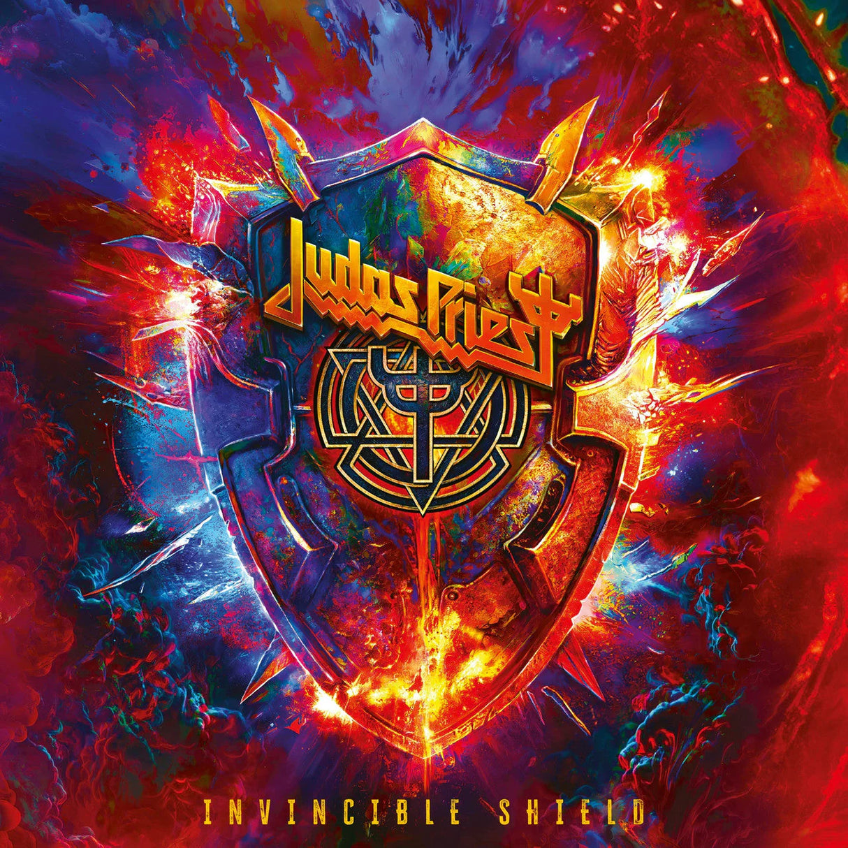 Judas Priest - Invincible Shield 2LP (Red Vinyl)