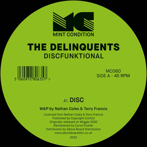 Delinquents - Discfunktional EP