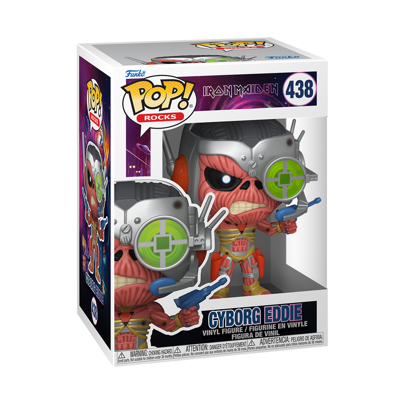 Pop! Iron Maiden Cyborg Eddie