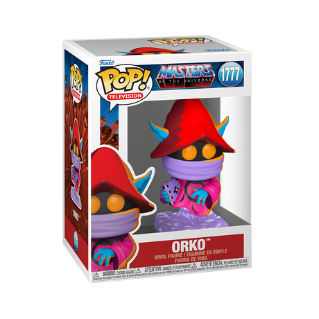 Funko Pop! vinyl figure of Orko from Masters of the Universe in packaging