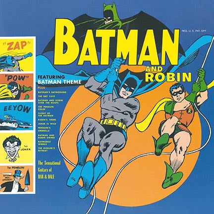 The Sensational Guitars Of Dan & Dale / Sun Ra & The Blues Project - Batman And Robin LP