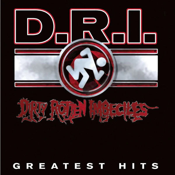 D.R.I. - Greatest Hits LP (Red With Silver Splatter)