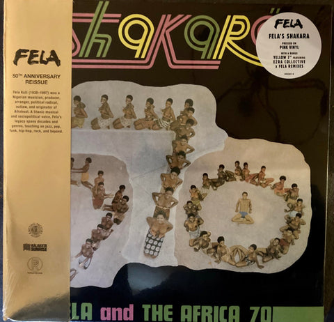 Fela Kuti - Shakara LP + 7-Inch (Pink/Yellow Vinyl)