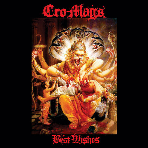 Cro-Mags - Best Wishes LP (Crystal Clear Vinyl With Multi Color Splatter)