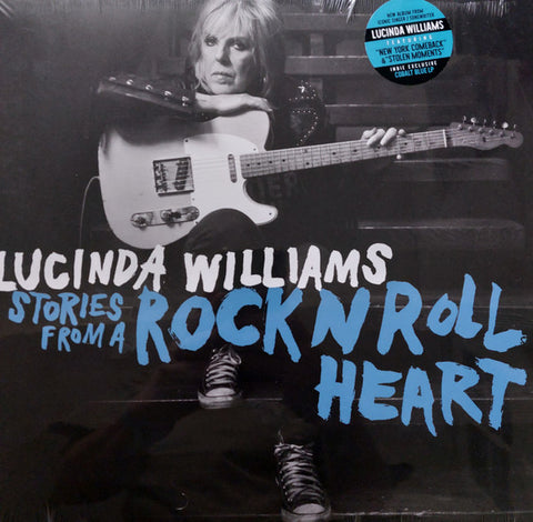 Lucinda Williams – Stories From A Rock N Roll Heart LP (Cobalt Blue Vinyl)