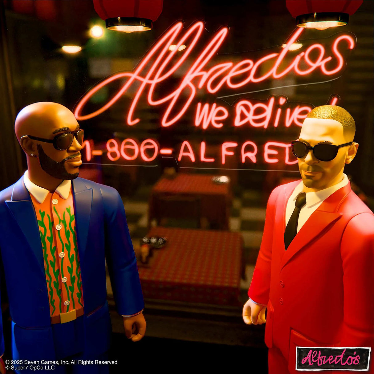 ALFREDO ReAction Figures Wave 01 Freddie Gibbs And The Alchemist 2-Pack