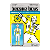 Beastie Boys action figure packaging with yellow and white design
