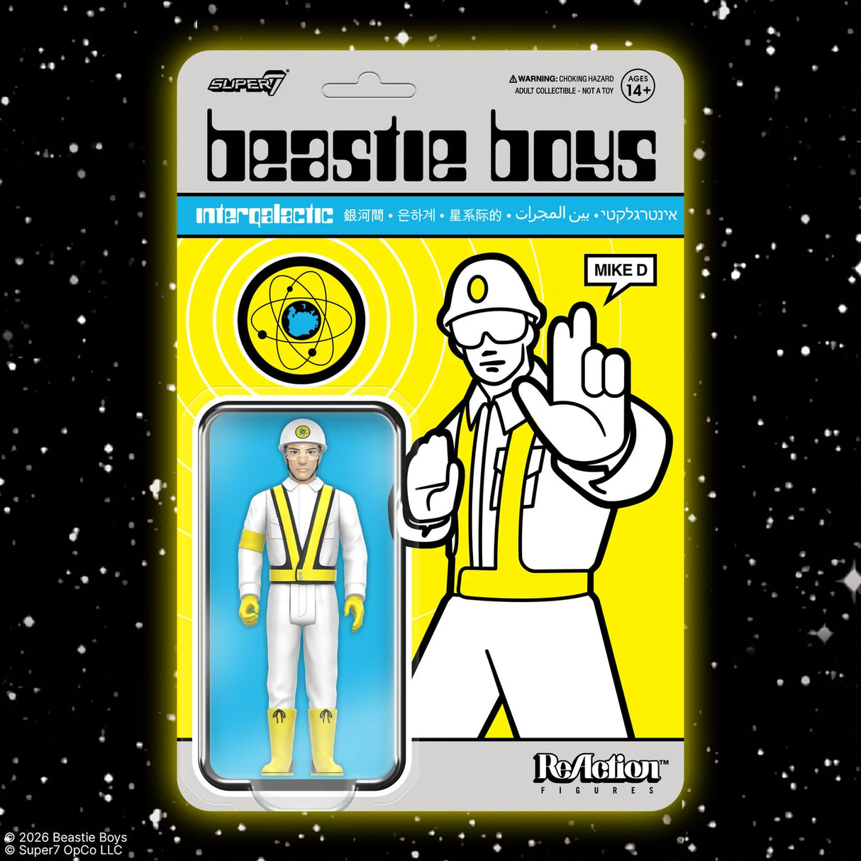 Beastie Boys ReAction Wave 4 Mike D (Intergalactic Crossing Guard)