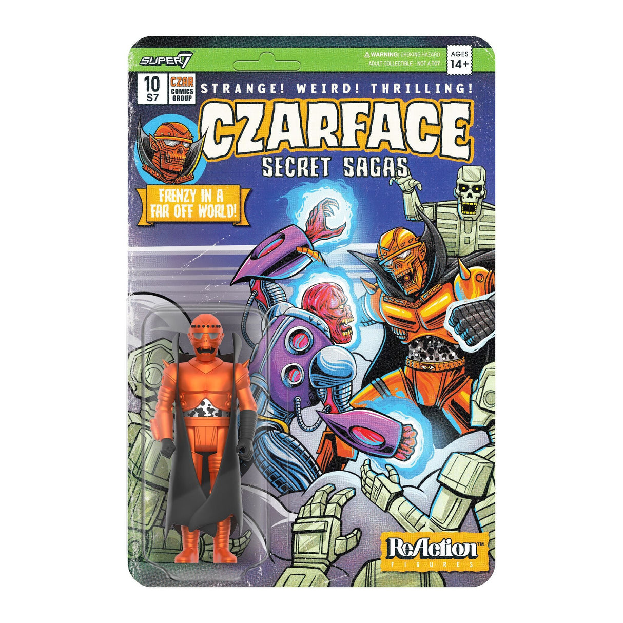 Czarface ReAction Figures Wave 11 Czarface (Orange & Black)