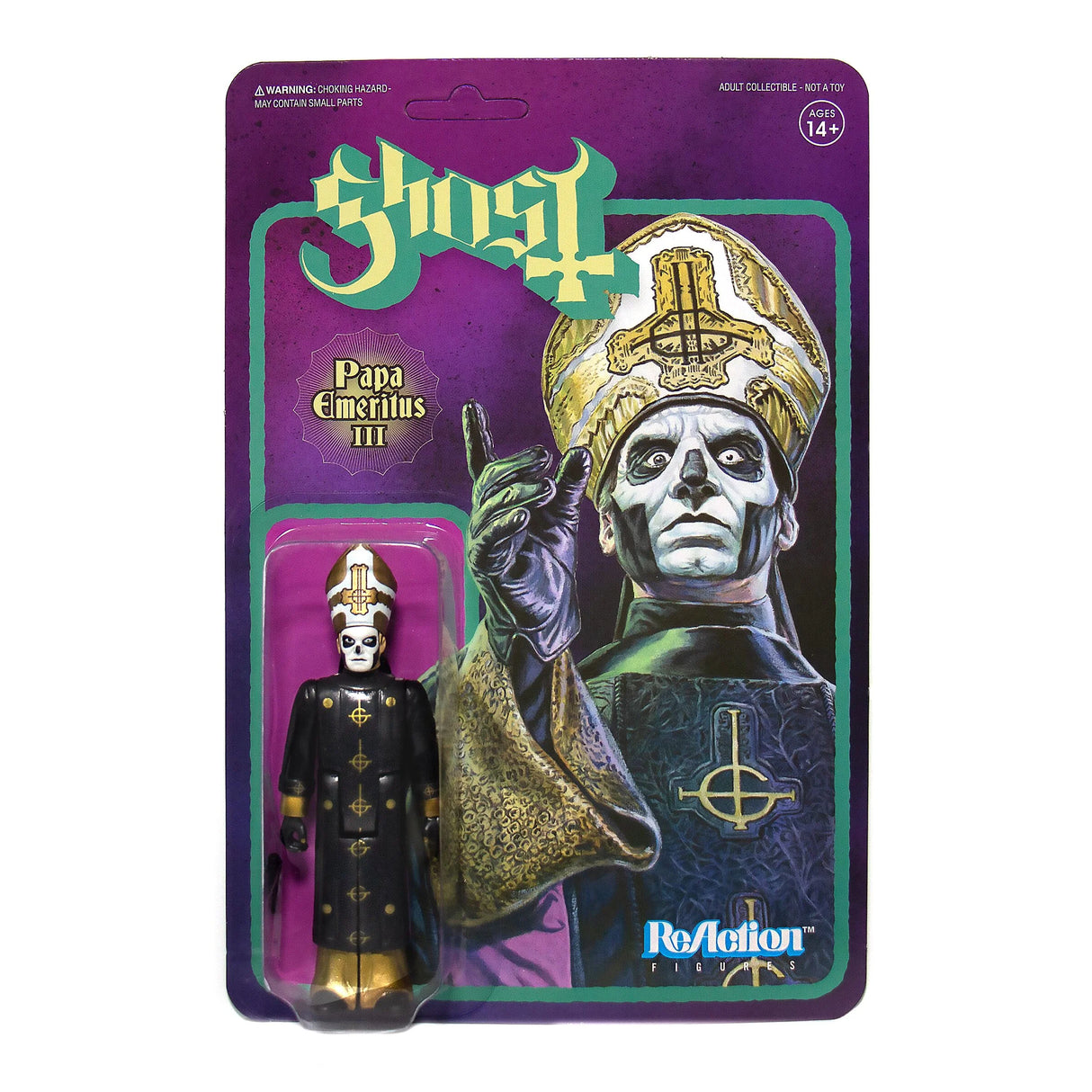 Ghost ReAction Figures Papa Emeritus III