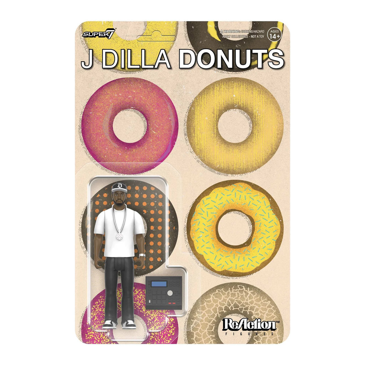 J Dilla ReAction Figures Wave 2 J Dilla (Donuts)