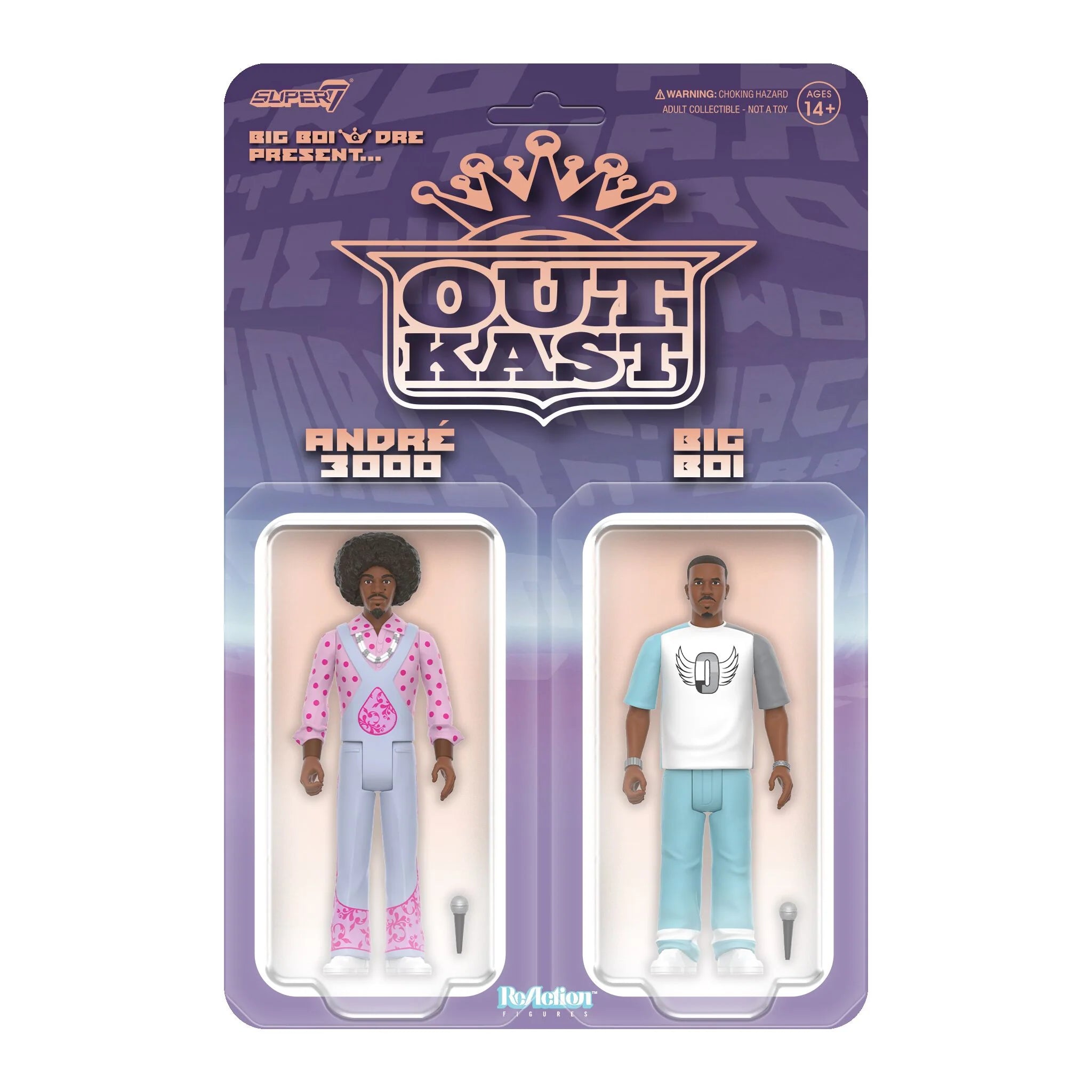 OutKast ReAction Figures Wave 3 OutKast (Big Boi & Dre Present