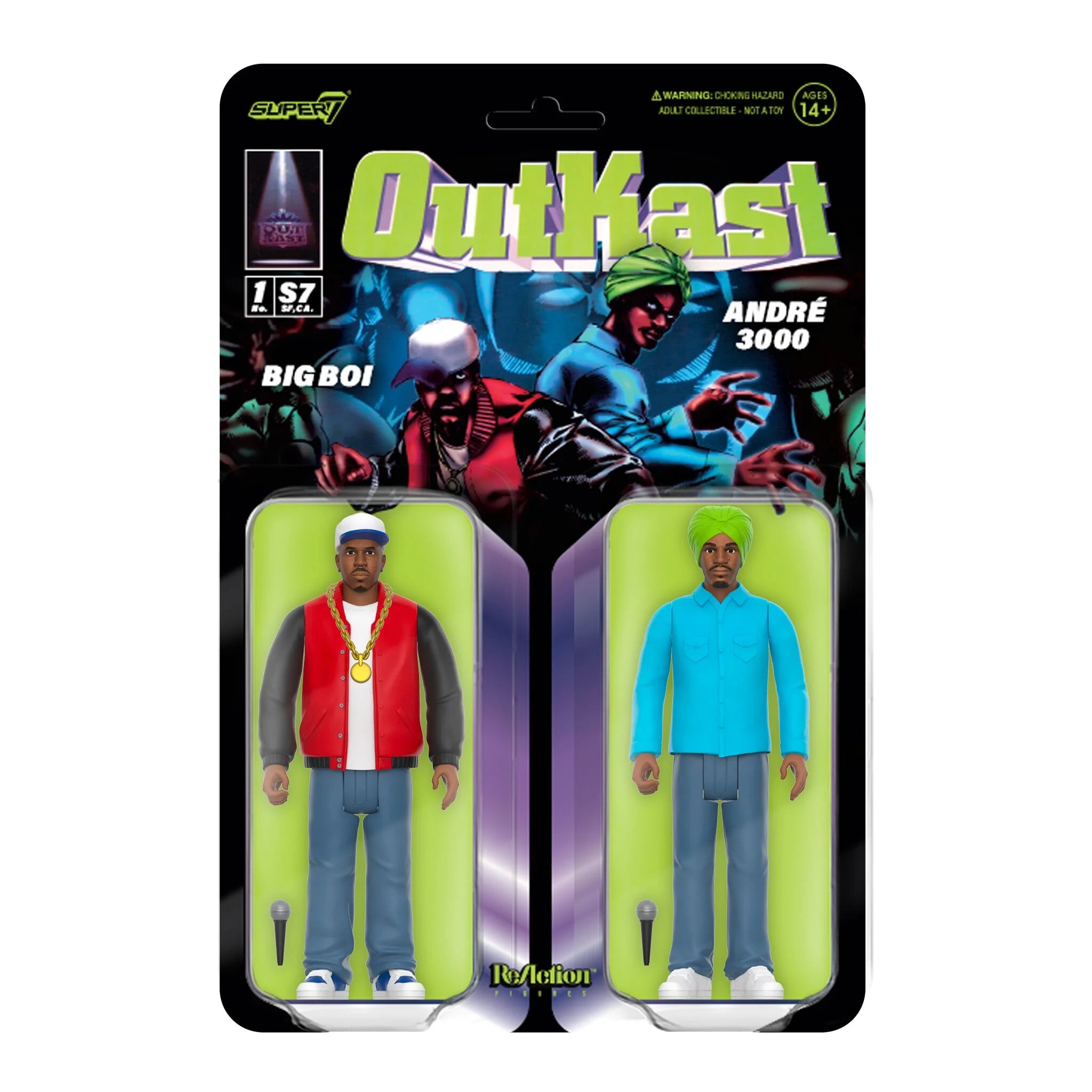OutKast ReAction Figures Wave 01 OutKast (ATLiens) – Beat Street