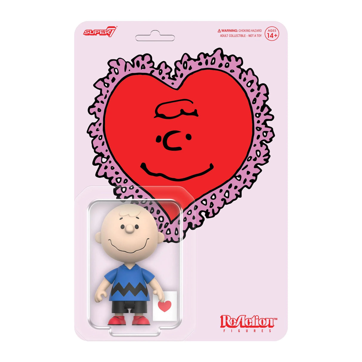 Peanuts ReAction Figures Charlie Brown (Valentine Delivery)