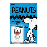 Peanuts Snoopy figure in packaging with blue background