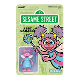 Sesame Street Abby Cadabby action figure packaging with green background