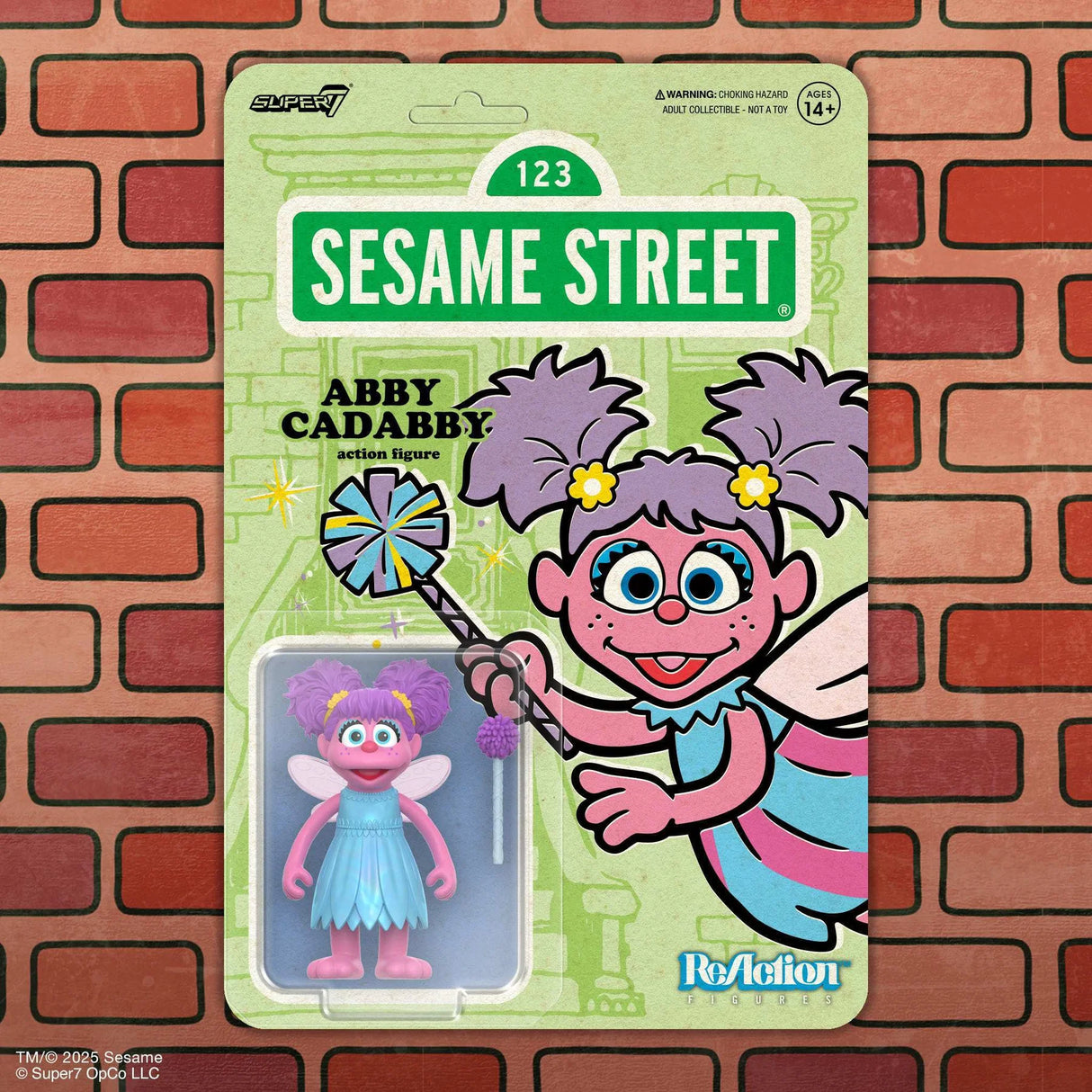 Sesame Street ReAction Figures Wave 5 Abby Cadabby