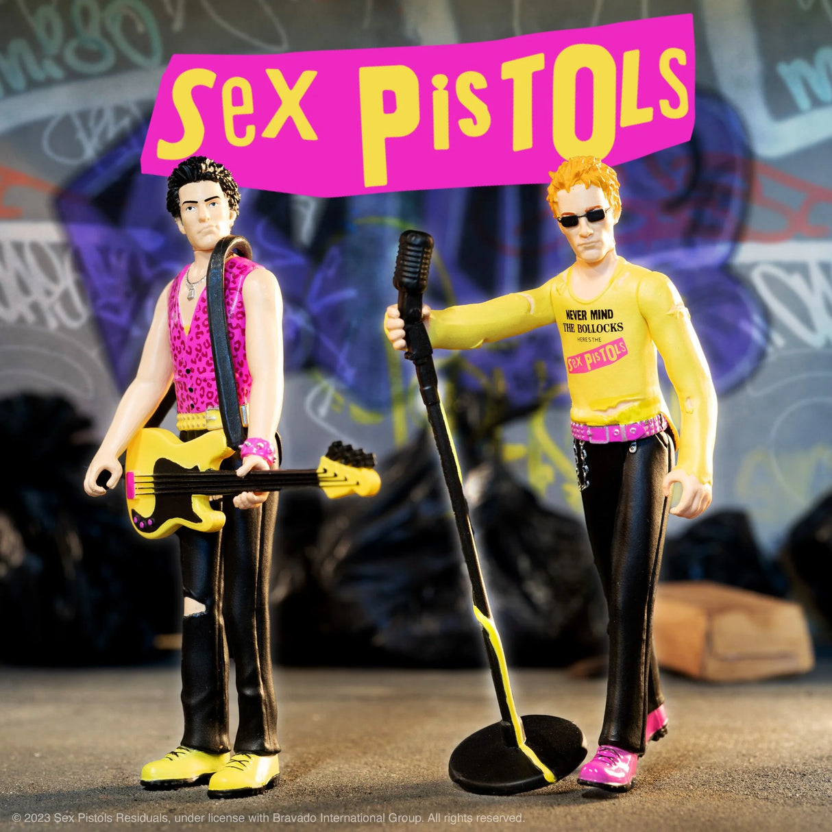 Sex Pistols ReAction Figures Wave 2 Johnny Rotten (Never Mind The Bollocks)