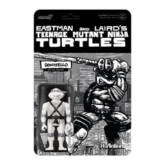Teenage Mutant Ninja Turtles ReAction Figures Wave 9 Donatello (Comic Greyscale)
