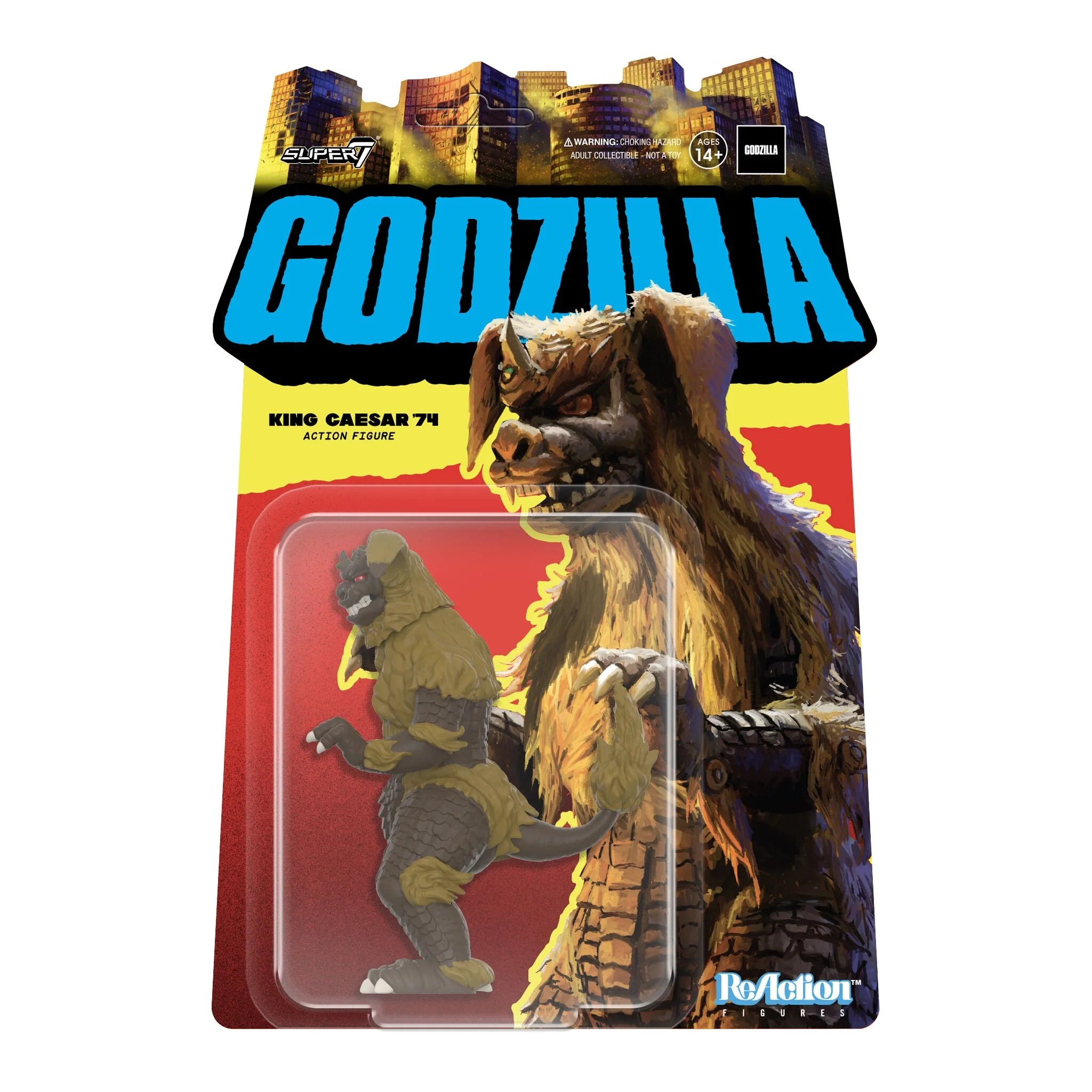 Toho ReAction Figures Wave 6 King Caesar – Beat Street Records