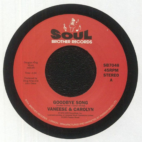 Vaneese & Carolyn - Goodbye Song 7-Inch