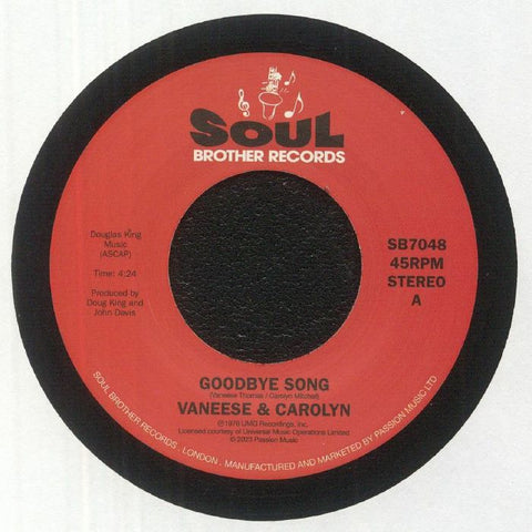 Vaneese & Carolyn - Goodbye Song 7-Inch