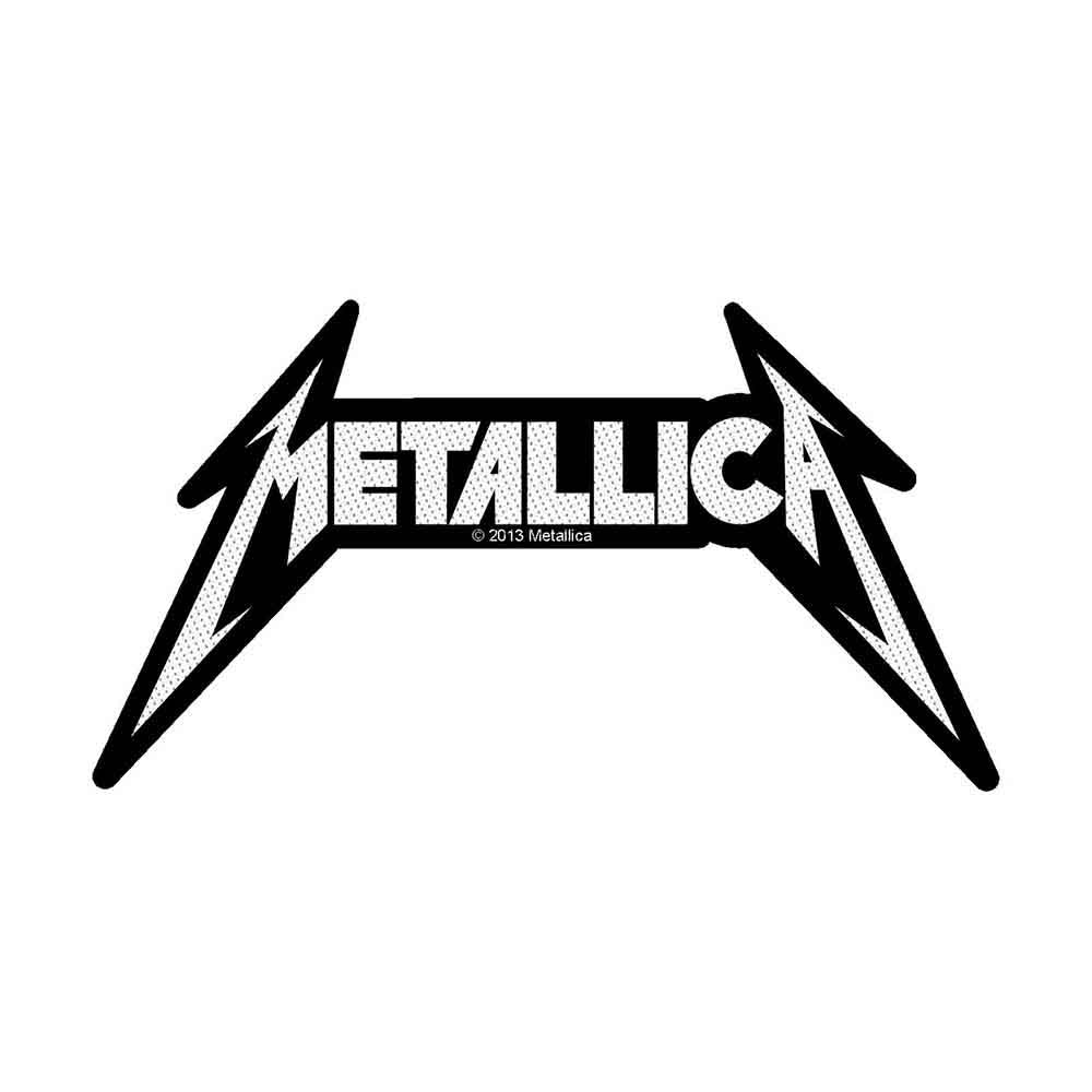 Metallica Woven Patch - Shaped Logo