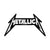 Metallica Standard Patch - Shaped Logo