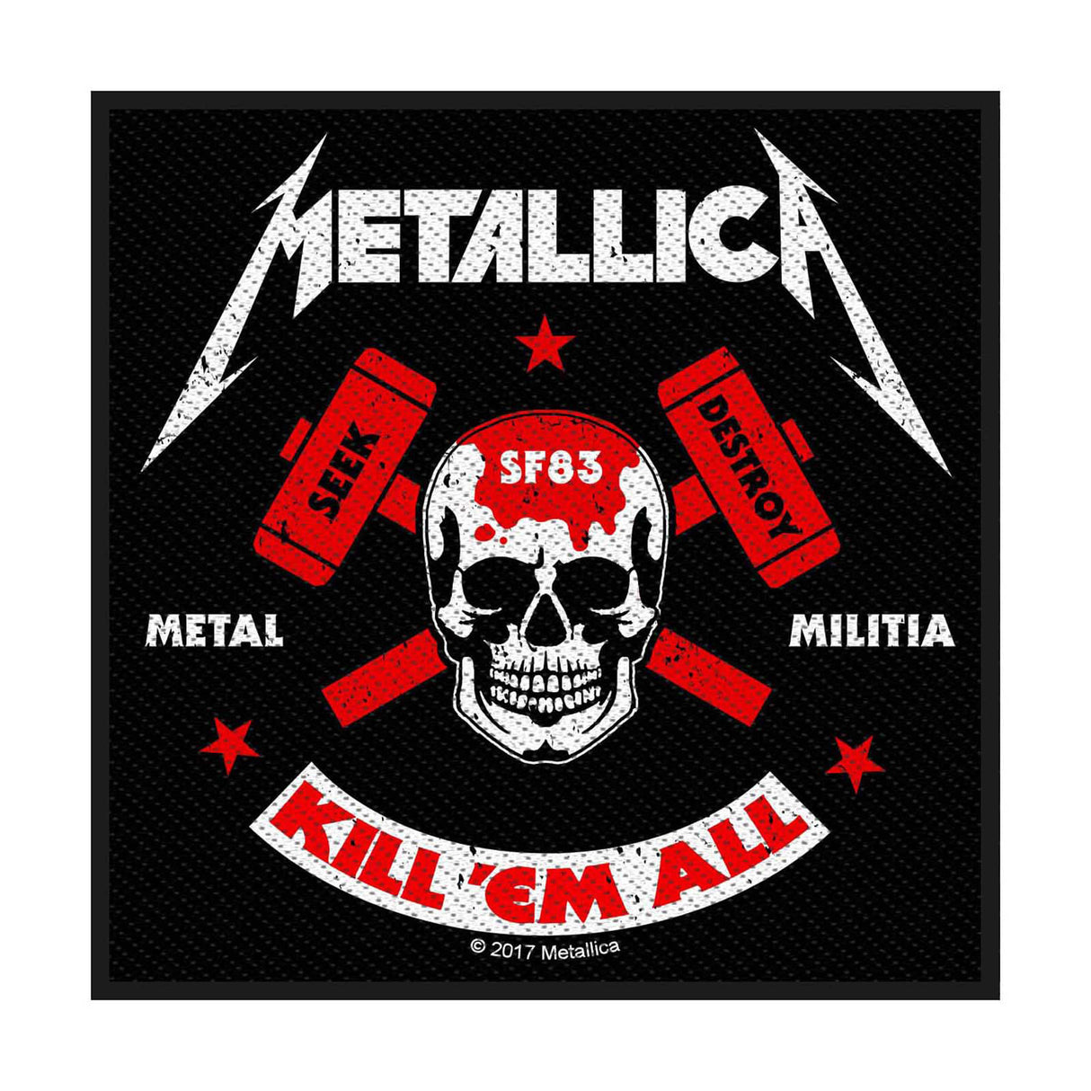 Metallica Standard Patch - Metal Militia