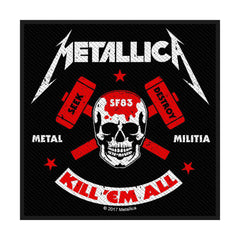 Metallica Standard Patch - Metal Militia