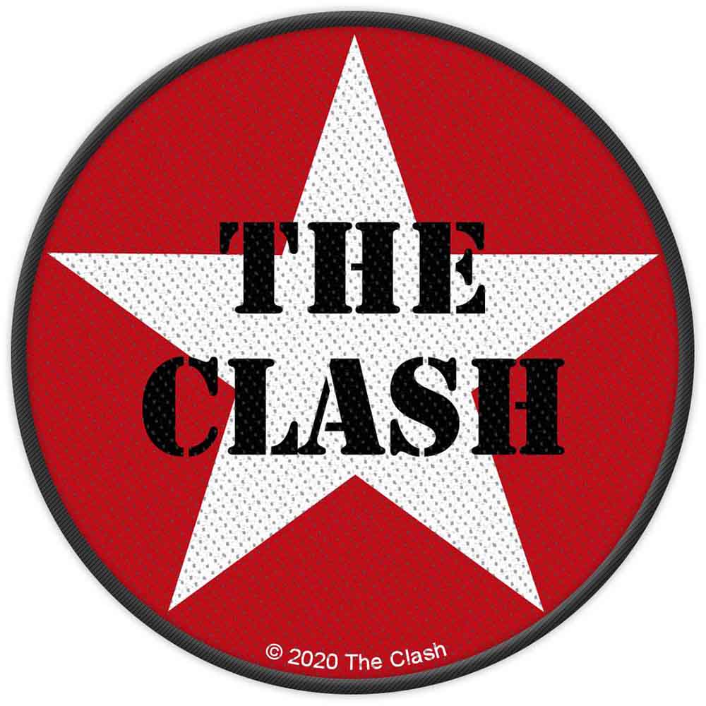 The Clash Woven Patch - Military Logo