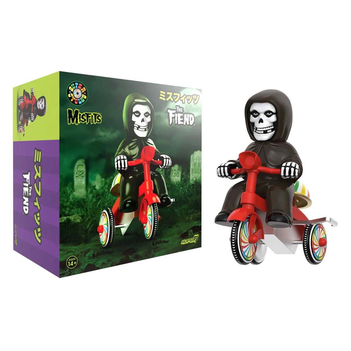 Misfits Super Cycles Fiend (Black W/ Red Trike)