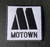 Motown Records White and Black logo Patch