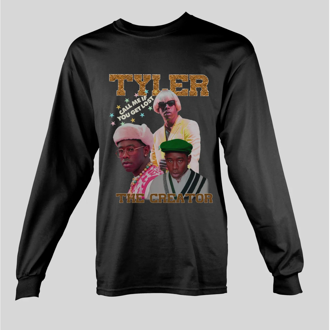 ミュージシャン Tyler, the creater LIKE HIM TOUR TEE XL Tyler The Creator CHROMAKOPIA Brown T-Shirt / Sticky Like